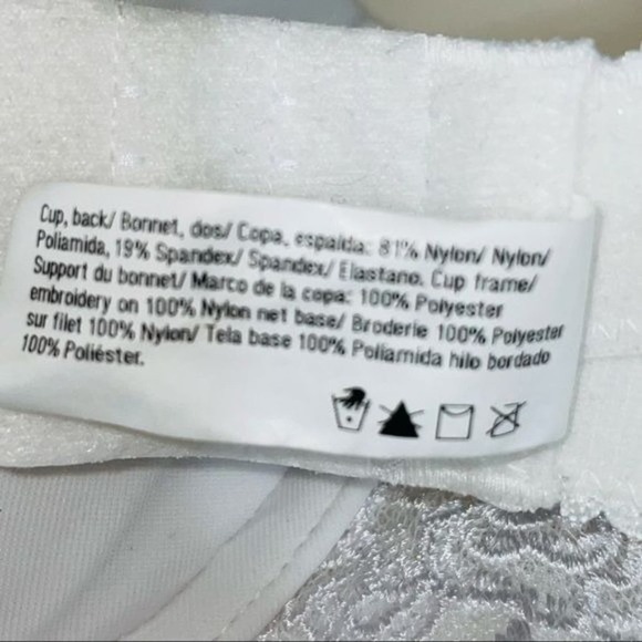 Maidenform Love the Lift Embroidered Push-Up Balconette Bra DM9905 36C - Picture 12 of 13